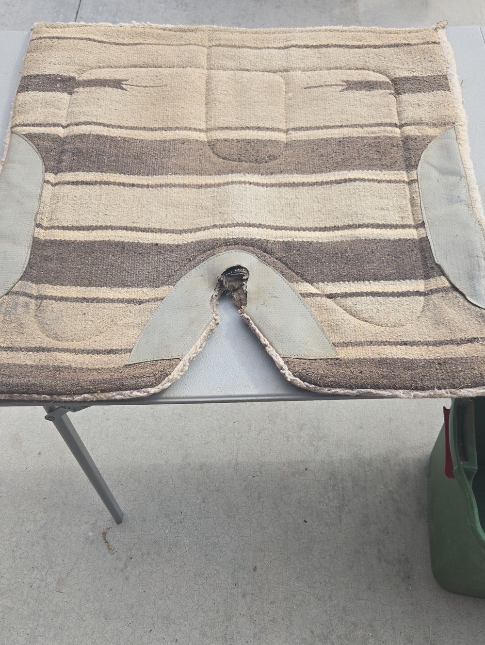 Saddle Blanket Used